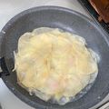 mjuりん's cooksnap of when they made じゃがピザ★ライスペーパー★防災★節水.