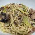 しーゆーのおかん's cooksnap of when they made サバ缶とキャベツのペペロンチーノパスタ.