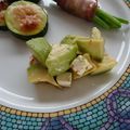 melmarilyn's cooksnap of when they made アボカドクリームチーズの麺つゆ七味和え☆.