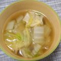 こうのとりヒロシ's cooksnap of when they made 市販焼売で簡単！白菜と春雨のおかずスープ.
