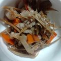 ぱいんクック's cooksnap of when they made ☆豚バラきんぴら☆.