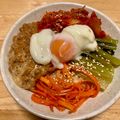 さすらい's cooksnap of when they made 玄米ビビンバ大豆たんぱくマクロビ太らない.