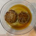 カナイ。's cooksnap of when they made 簡単節約☆厚揚げハンバーグ甘酢あんかけ。.