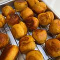 みきﾁｮｽ's cooksnap of when they made 節約★身体に優しい米粉のさつま芋ドーナツ.