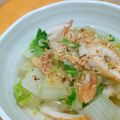 ちーまぐ's cooksnap of when they made 簡単副菜♡白菜とちくわの白だし煮.