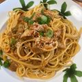 Ｎよんよん's cooksnap of when they made キムチでクリームパスタ☆.