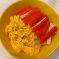 さおりらっくま's cooksnap of when they made 子供に大うけ♡カニカマで簡単チラシ寿司風.