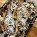 ひーちゃん67's cooksnap of when they made 鯛のまるごとオーブン焼き.