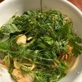 さっちゃんピー's cooksnap of when they made パクチーとエビのパスタ.