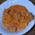 カックンの's cooksnap of when they made チキンと大根のトマトクリーム煮.