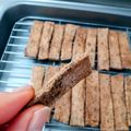 おたぬねこ's cooksnap of when they made 簡単！米粉でノンオイル☆八つ橋風クッキー.