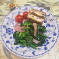 みかかめ's cooksnap of when they made 簡単！ベーコンとほうれん草の中華風炒め.