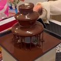 キラリンmama's cooksnap of when they made チョコレートフォンデュ（タワー）.