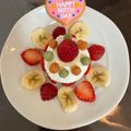 クック4NHRL8☆'s cooksnap of when they made 一歳の誕生日ケーキ♪.