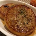 ONE★MAYU★'s cooksnap of when they made 大根のステーキ☆ガリバタ醤油.