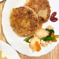 姉妹♡ママ♡'s cooksnap of when they made 鶏むね肉と厚揚げと小松菜のしょうが醤油.