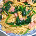 musakosu's cooksnap of when they made 我が家の定番☆和風スパゲッティ.