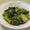ビートルズ食堂's cooksnap of when they made 青梗菜のゴマ味噌和え♡.