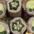 新妻あや's cooksnap of when they made オクラの肉巻き.
