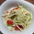 ぶーすかおくさま's cooksnap of when they made ソムタム●青パパイヤのサラダ.