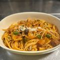 仁木楼図's cooksnap of when they made 【基本】簡単絶品！喫茶店風ナポリタン.