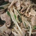 suzuna＊'s cooksnap of when they made 【簡単メイン】豚バラもやしの胡麻ポンがけ.