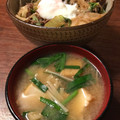 こつゆ514's cooksnap of when they made 厚揚げ☆えのきニラの味噌汁.