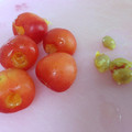 ゆりまる2011's cooksnap of when they made 簡単綺麗～❤さくらんぼの種取り.