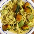 阪急電車's cooksnap of when they made アボカドとかぼちゃのコロコロパスタ.