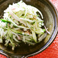 kebeibiko's cooksnap of when they made ☆茗荷ときゅうりの酢の物☆.
