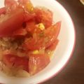 サトモユリア's cooksnap of when they made バジル香る～♪トマトサラダ☆.