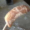 takeなな's cooksnap of when they made ＊フレーバーバナナアイス＊.