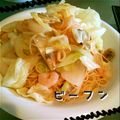 MIE88888's cooksnap of when they made 焼きビーフン、オイスターソースで.