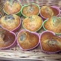 ﾋﾟｮﾝｺ's cooksnap of when they made バター、牛乳不使用★ブルーベリーマフィン.