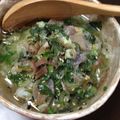 sayoってる's cooksnap of when they made 週末漁師の　なめろう茶漬け　鯵、ブリ等.