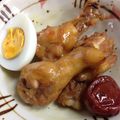 やっすN's cooksnap of when they made 鶏手羽元の梅煮.