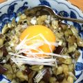 fleurs_15's cooksnap of when they made 焼き茄子のとろりピリ辛ユッケ.