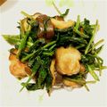 さやな's cooksnap of when they made 空心菜となすのオイスター炒め.