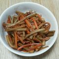 ポニーリボン's cooksnap of when they made ちくわのきんぴらごぼう.