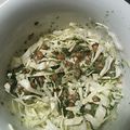 かぴーな's cooksnap of when they made ダイエットに☆千切りキャベツの納豆サラダ.