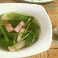 ちゃんねるゆみ's cooksnap of when they made ＊ほうれん草とベーコンのスープ＊.
