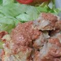 pOwOq's cooksnap of when they made ルクエde鶏もも肉のケチャップ炒め.