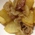 みんみんみらくるん's cooksnap of when they made 豚肉と大根の炒め煮.