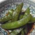 さくらu5's cooksnap of when they made おばあちゃんの味♥甘辛スナップえんどう☆.