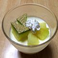 mrnf's cooksnap of when they made ちょっぴりご褒美♡メロンブランマンジェ.