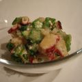 asechang's cooksnap of when they made タコとオクラの大根おろし和え.