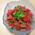 yuko800's cooksnap of when they made トマトとバジルで♪　ブルスケッタ♪.