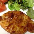 sayogon's cooksnap of when they made 我が家の簡単ポークチャップ　.
