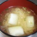 めかにか's cooksnap of when they made 冬瓜と豚肉の味噌汁.