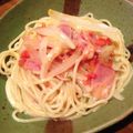 まんち汁's cooksnap of when they made フレッシュトマトとベーコンのバジルスパ.